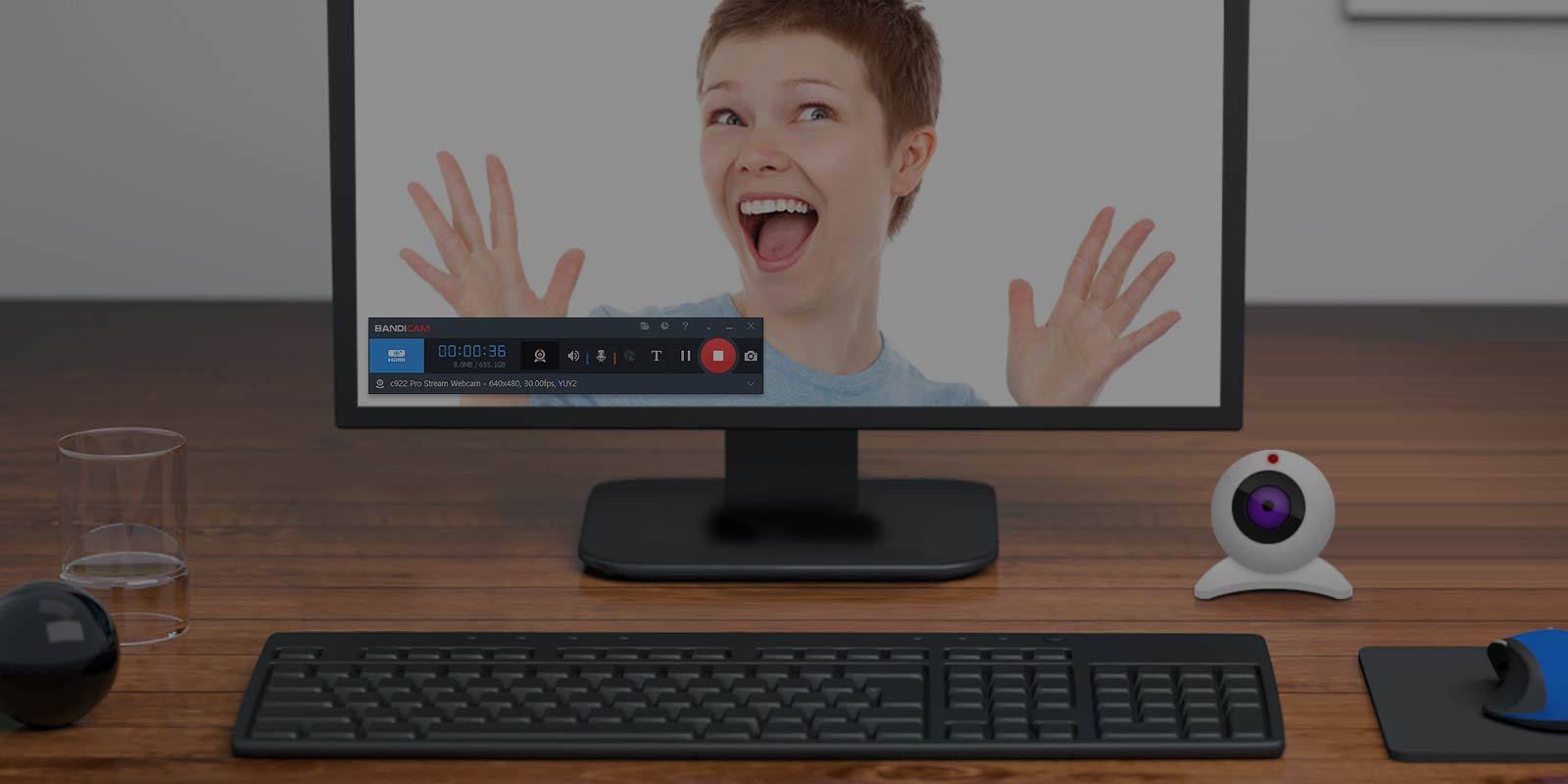 Record from any video devices with Bandicam